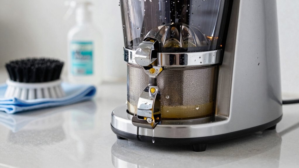 consistent cleaning extends juicer
