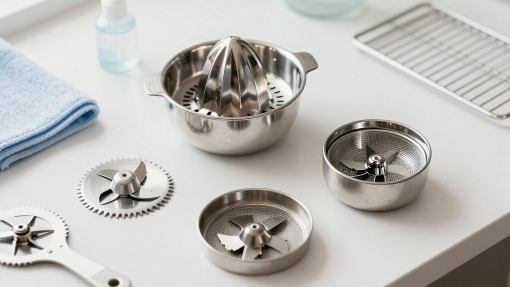 Juicer Maintenance tip   -                dry store prevent rust