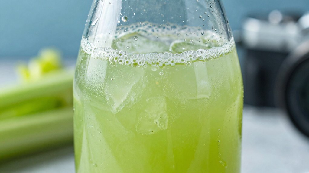 freeze celery juice safely