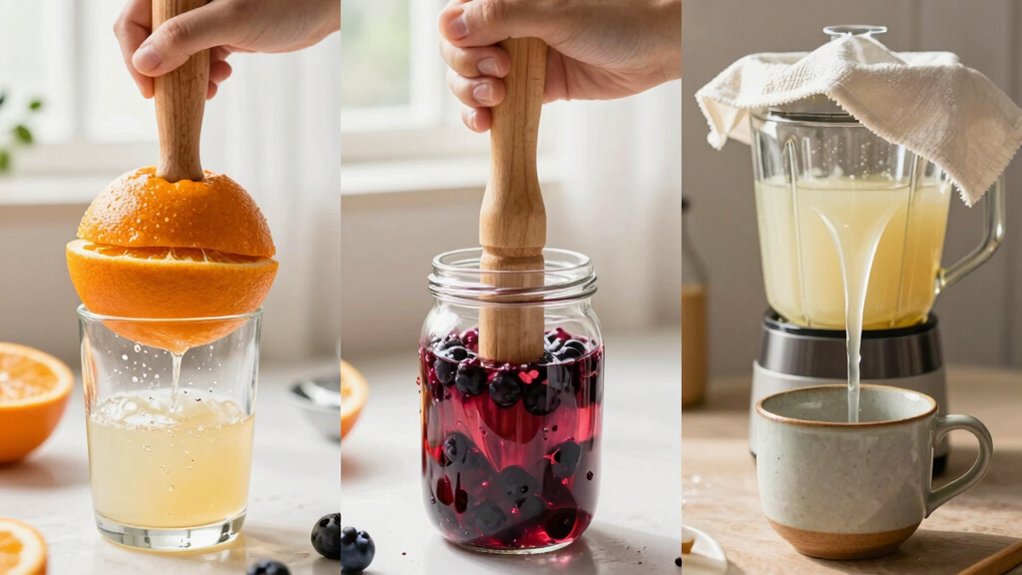 manual fruit extraction techniques