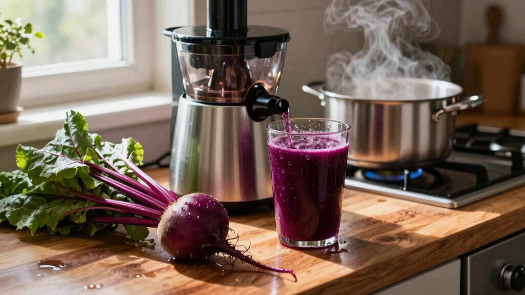 boiling beets for juice