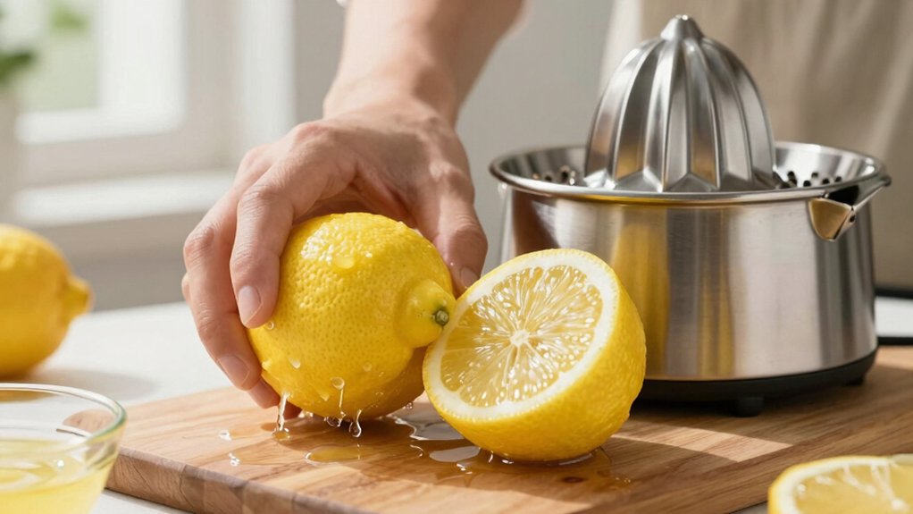 choose ripe prepared lemons for Juicing A Lemon