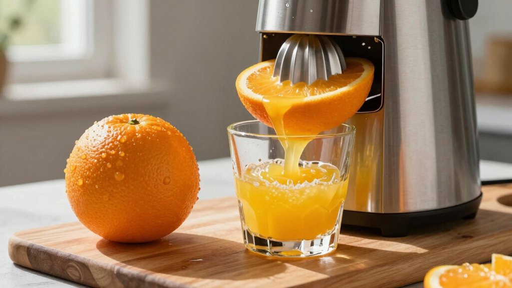 Juicing An Orange