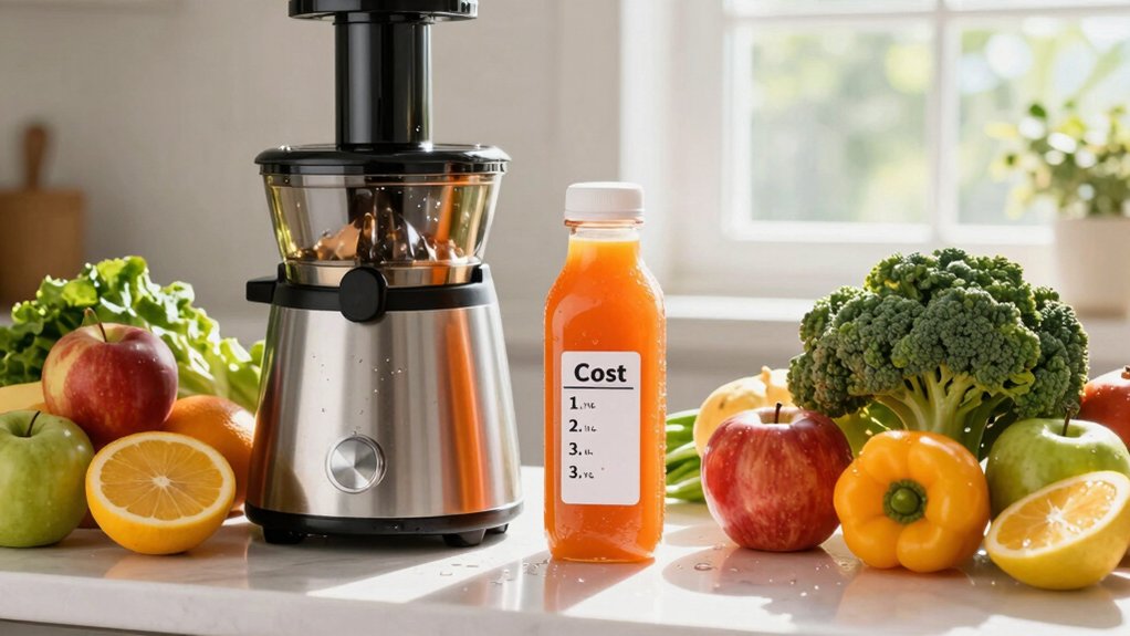 home juicing costs comparison
