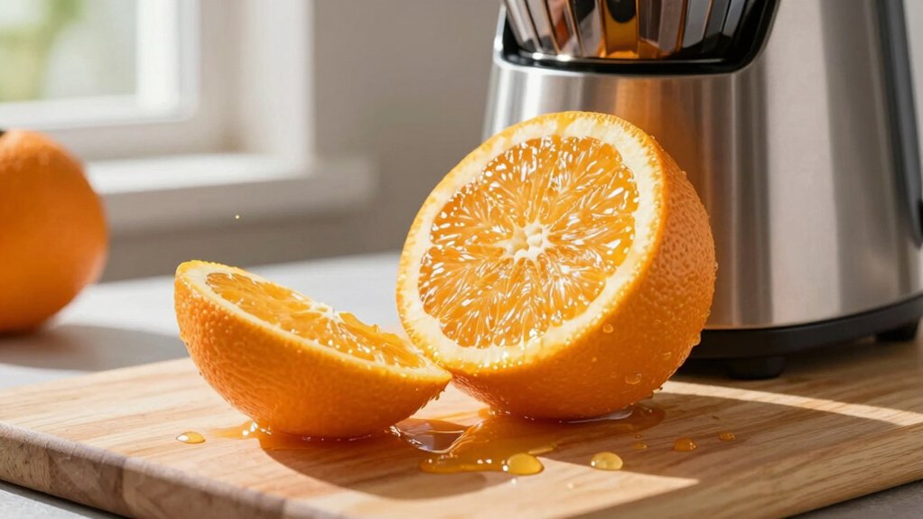 orange juice yield variability