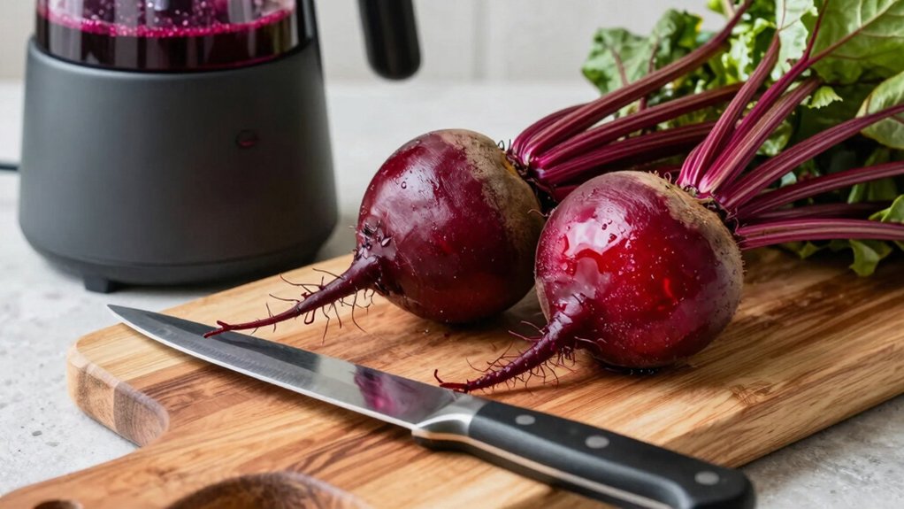 peel beets before juicing