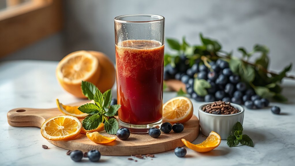antioxidant rich anti aging juices