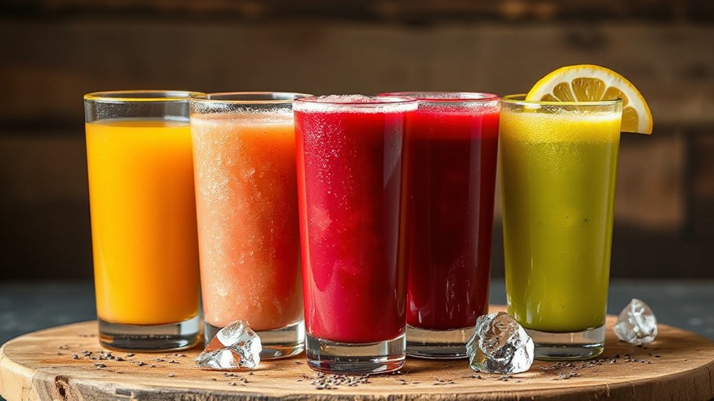 boost immunity with colorful smoothies