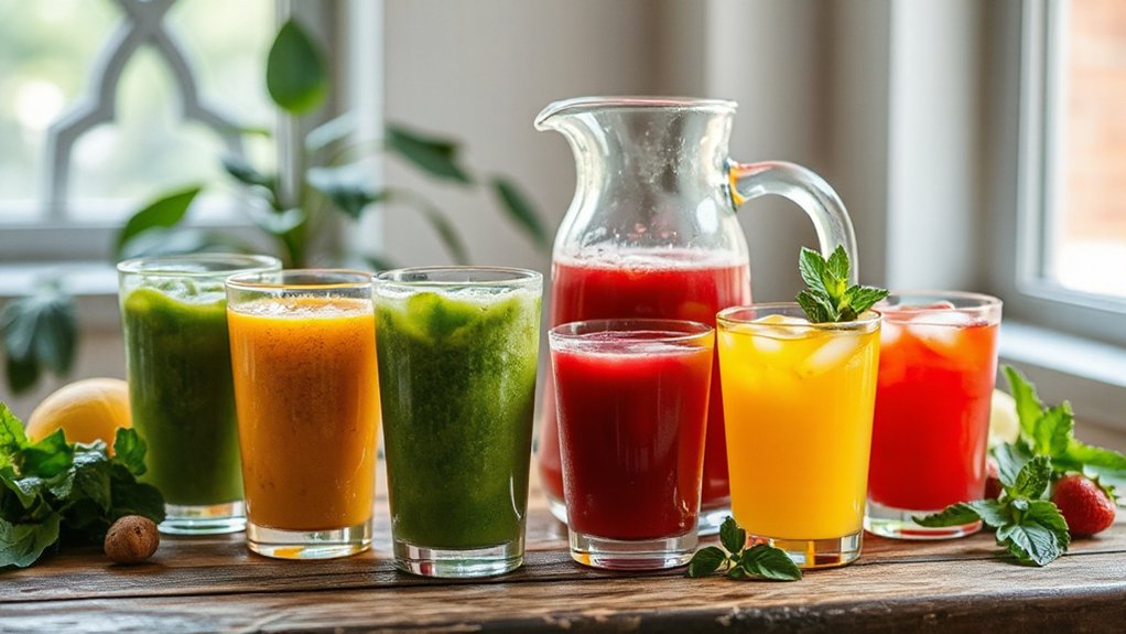 digestive health juice options