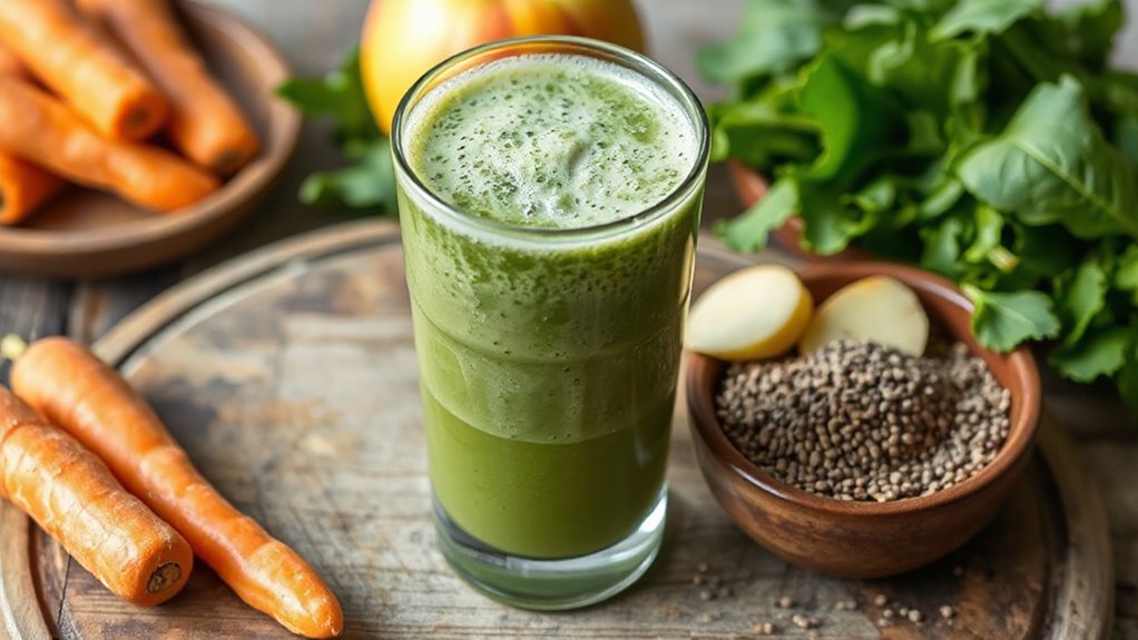 fiber rich digestion supporting juices