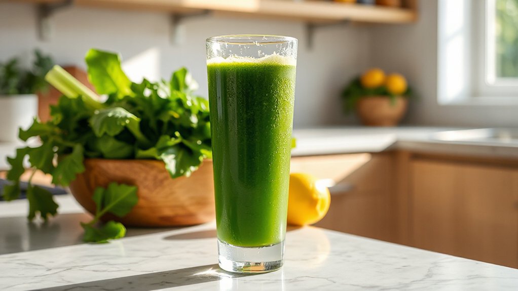 green juice boosts energy