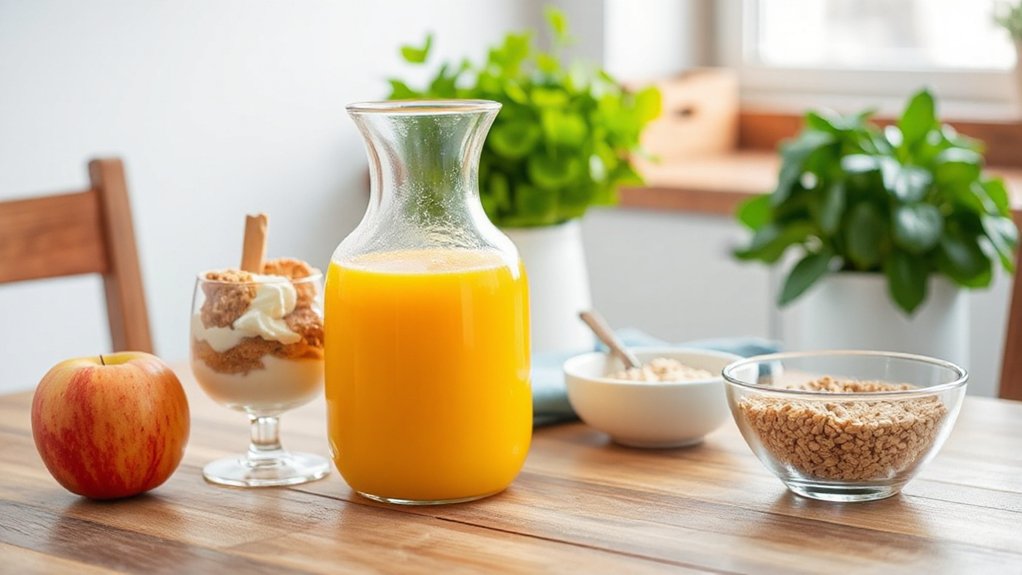juice complements balanced meals