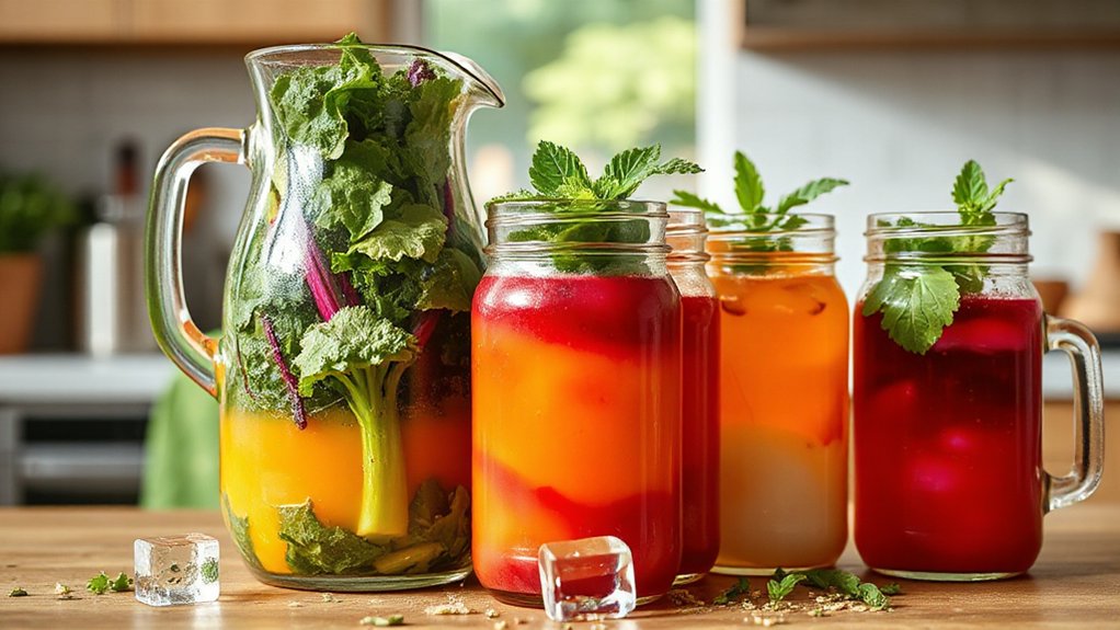 vibrant nutrient rich veggie blends